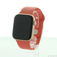 ソフマップ 〔中古品〕 Apple Watch Series 6 GPS + Cellular 44mm ゴールドアルミニウムケース ピンクシトラススポーツバンド【196】
