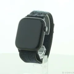 ソフマップ 〔中古品〕 Apple Watch Series 10 GPS + Cellular 46mm ジェットブラックアルミニウムケース ブラック／ブルーNikeスポーツループ【368】