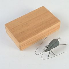 金工　古鉄細工　バッタ　飛蝗　昆虫　紙鎮　置物　C　R9779 金工 古鉄細工 バッタ 飛蝗 昆虫 紙鎮 置物 C R9779 - メルカリ