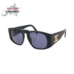 美品 CHANEL シャネル ヴィンテージ ココマーク ブルー シルバー金具