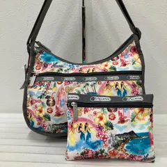 8851　LeSportsac レスポートサック　ショルダーバッグ　クラシックホーボー　ハワイ　花柄　フラワー　ハイビスカス　フラダンス　サーフボード　ビーチ　レディース　軽量　カジュアル　シンプル　ポーチ
