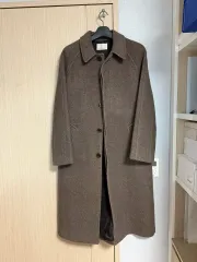 新品 24fw AMOMENTO ウール ラグラン コート