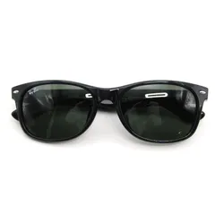 美品 Ray-Ban レイバン サングラス RB2132-F NEW WAYFARER イタリア製 901L ブラック  54000312
