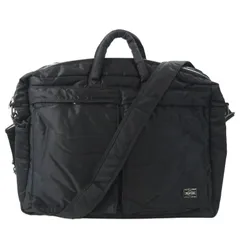 PORTER ポーター 2WAYオーバーナイト ブリーフケース タンカー 622-09309 TANKER 2WAY OVERNIGHT BRIEFCASE ブラック 黒   61004618