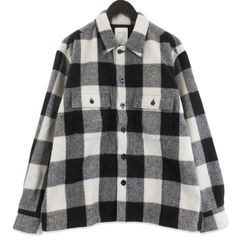 Kaja WOOL BUFFALO CHECK CPO JACKET - メルカリ