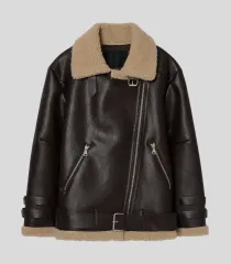 LEFTSEOUL ムートン ジャケット マルボロ Lサイズ