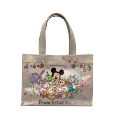 東京ディズニーシー 40周年 ダッフィー＆フレンズ フロム オールオブアス トートバッグ 中古 D4