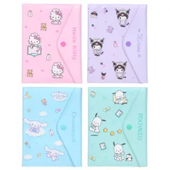 サンリオ お薬手帳＆診察券ケース お薬手帳 母子手帳 ケース カバー ファイル 診察券 カードポケット 整理 キャラクター おしゃれ かわいい