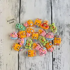 C-23 デコパーツ 20個セット ハンドメイド素材 デコレーション用 パーツ