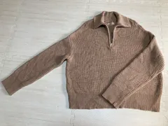 ELGNA　厚手ハーフジップニット　Ｍサイズ(38)