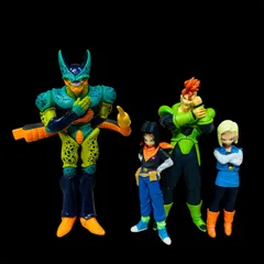 ドラゴンボール HGフィギュア 16号 17号 18号 セル第二形態 人造人間4種セット