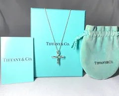 TIFFANY ティファニー エルサペレッティ インフィニティクロス ペンダント ネックレス スターリングシルバー SV925 男女兼用 付属あり