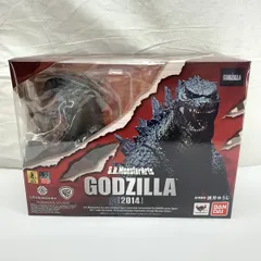 【中古】開封)S.H.MonsterArts ゴジラ(2014)[91]