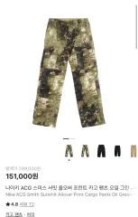 新品) NIKE ACG スミス サミット カーゴ パンツ リアルツリー (29 31)