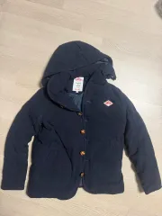 DANTON xビームス ウール ダウン ジャケット ネイビー 34サイズ