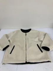 送料無料★GLOBAL WORK グローバルワーク★リバーシブル　フリースコート　ボアジャケット　ボアコート　ブルゾン　アウター★レディース　Mサイズ　#80128skake