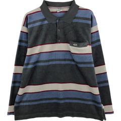 カナダ製】バテンウェア 長袖ラガーシャツ L ブラウン ポロシャツ 美品