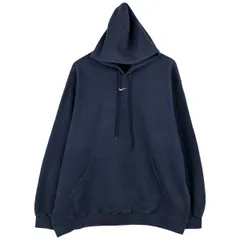 古着 00年代 ナイキ NIKE センターロゴ スウェットプルオーバーパーカー メンズXL相当/eaa611288