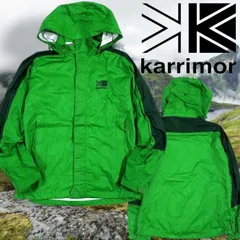 Karrimor カリマー WEATHER TITE 撥水 止水ジップ 裏地メッシュ ナイロン ジップアップ シェルジャケット マウンテンパーカー ブルゾン 登山 トレッキング 1KAJWM3015 グリーン ▲010▼30829h09