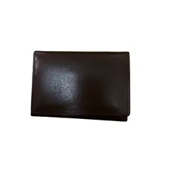 C444 カードケース レザー ブラウン オフィスシーン 名刺入れ