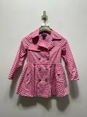 ポロラルフローレン PING CHECK 女の子 トレンチコート 4T