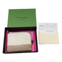 【未使用】 kate spade ケイトスペード キーチェーン 小銭入れ カード入れ 小物入れ マルチケース レディース 箱あり W02615RK