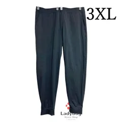 ユニクロ　メンズ　ドライストレッチスウェットパンツ　ブラック　グレー　3XL