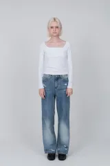 ジェニ着用) 더오유 レイヤード Tシャツ