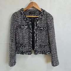 LYNN 린 レディース ツイード ジャケット 3