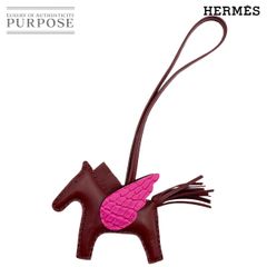 HERMES エルメス ペガサスPM アリゲーター クロコ チャイ アニョーミロ