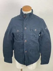 デッドストック　Abercrombie KIDS XL  メンズ ミリタリージャケット ネイビー　 20260127-0016