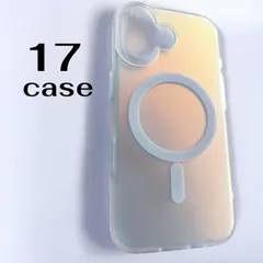 新品 iPhone17 case 　オーロラカラースマホケース　グラデーション　mgsefe対応　マグセーフ　ワイヤレス充電
