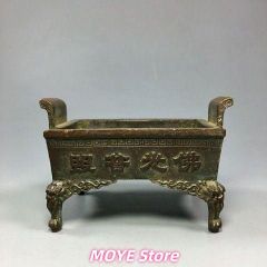 仏教美術 中国 仏像 水月観音 小仏像 銅製 銅器 zw0128 - メルカリ