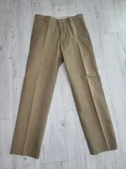 バナナリパブリック メンズ ベージュ コットン パンツ (34-34)