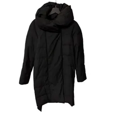 C441  PLST（プラステ） ダウンコート ショールカラー レディース ブラック