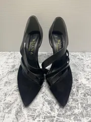 送料無料！！DIANAダイアナ　レディースサンダル　9cmヒールパンプス　黒　#80128MO229