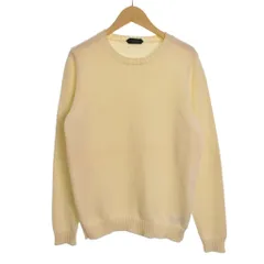 ザノーネ ZANONE ニット セーター 長袖 ウール 48 アイボリー