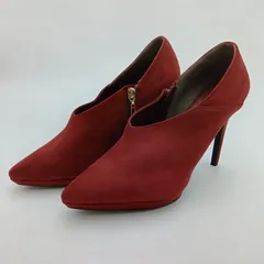 rienda リエンダ ハイヒール サイドジップ レディース L ワインレッド A-14-5