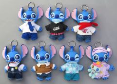 スティッチ ぬいぐるみキーホルダーセット 8点 - メルカリ