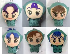 【中古】ぬいぐるみマスコット・ぬいぐるみバッジ 全6種セット ちびぐるみvol.2 「劇場版 忍たま乱太郎 ドクタケ忍者隊最強の軍師」 ナムコ限定