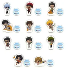 【中古】アクリルスタンド・アクリルパネル 全11種セット 「黒子のバスケ POP UP SHOP in HMV ～Summer Aloha～ アクリルぷちスタンド 24/アロハver.(ミニキャライラスト)」