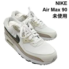 未使用 ナイキ NIKE スニーカー エア マックス 90 Air Max 90 ランニングシューズ 白 ベージュ 25 レディース 6V120