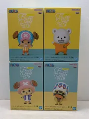 未開封★ONE PIECE ワンピース Fluffy Puffy チョッパー＆カルー/チョッパー＆ベポ 4種セット まとめ売り【P4544-008】076