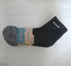 新品 3足 コロンビア Columbia ファイルクッション メンズソックス アウトドア 登山靴下