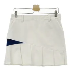サイズ：XL ADIDAS GOLF アディダスゴルフ 2024年モデル インナー付 プリーツスカート  ホワイト系 [240101607902] ゴルフウェア レディース ストスト