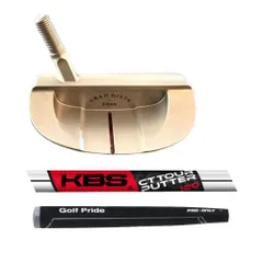 【在庫処分】グランディスタ ディーン パター マレットタイプ シャフト グリップ付き 34インチ ( KBS CT TOURシャフト+PRO ONLY 81ccグリップ ブルー ) ゴルフクラブ ゴルフパター GRAN DISTA Deanのサムネイル
