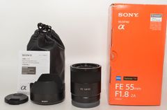 極美品 SONY FE 55mm F1.8 ZA SEL55F18Z 防湿庫保管 - メルカリ