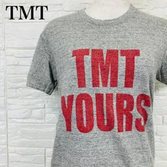 TMT ティーエムティー Tシャツ グレー プリント 半袖 トップス 0137Kのサムネイル