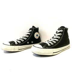 王道スタイル！【CONVERSE】コンバース ALLSTAR オールスター チャックテイラー ハイカット スニーカー キャンバス 1CK561 定番 カジュアル ストリート ブラック×ホワイト レディース 22.5cm/M41561UU