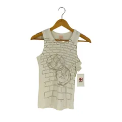 ステューシーウィメン Stussy Women USA製 レンガ模様 ロゴプリント タンクトップ レディース import：S 